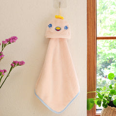 High Hand Towel Coral Fleece Microfiber Light Pink Towel