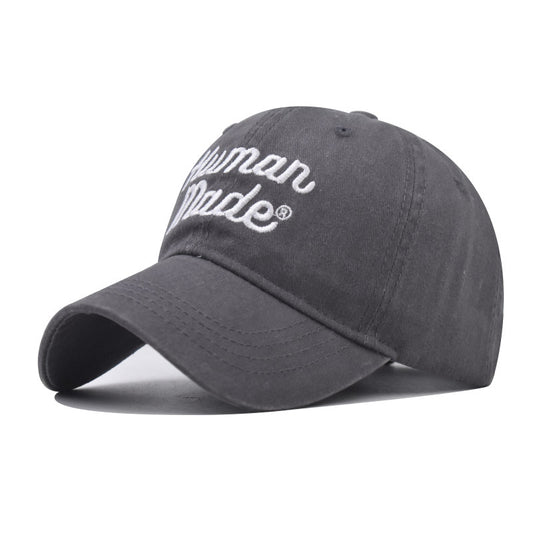 Distressed Letter Embroidery Baseball Cap for Men