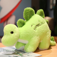 Dino Plush Toy Set - T-Rex, Triceratops, Stegosaurus & More