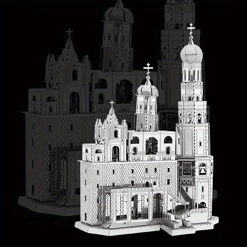 Ivan Cathedral 3D Puzzle Stainless Steel Model