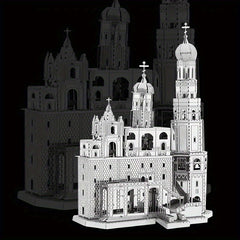 Ivan Cathedral 3D Puzzle Stainless Steel Model