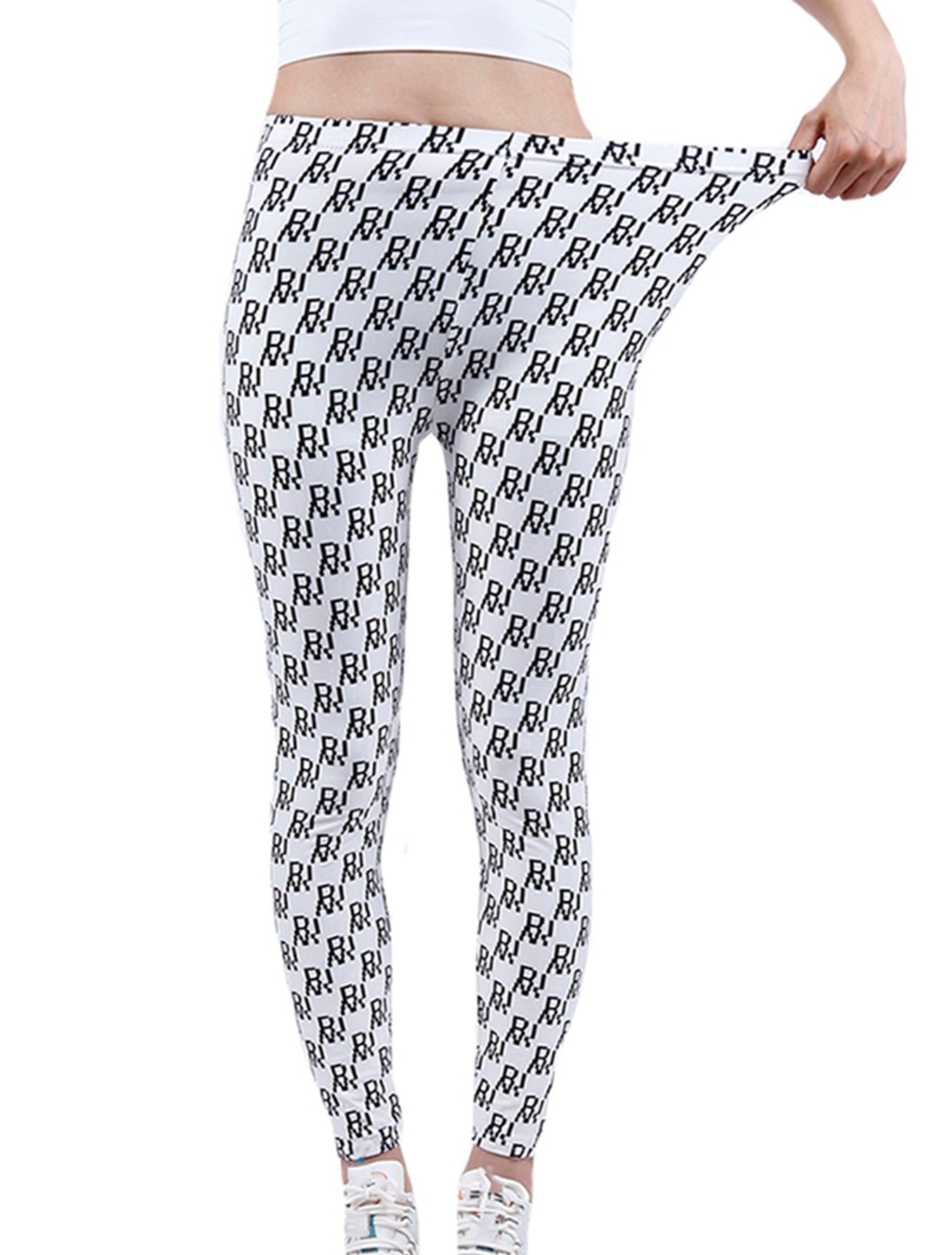 Irregular Element Crop Pants for Women