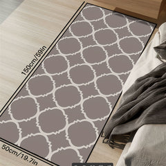 Loop Velvet Carpet Machine Washable Nordic French Style Living Room