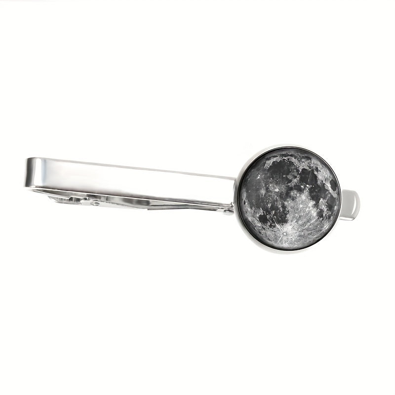 Moon Vintage Tie Clip For Men