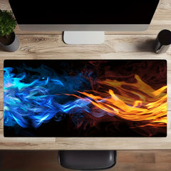 Ice And Fire Mouse Pad - Non Slip Office Mouse Pad