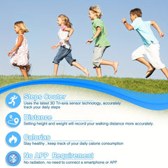 Calories Step Tracker Distance Stop Watch Pedometer Watch