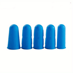 10pcs Silicone Finger Protective Cover Cut-proof Heat-resistant Finger Cover
