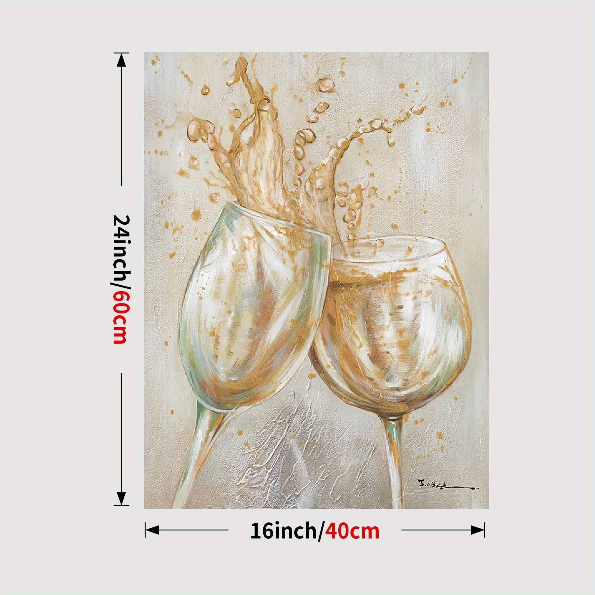 Wine Pictures Poster Red Wine Bottle Kitchen Wall Decor Canvas Wall Art