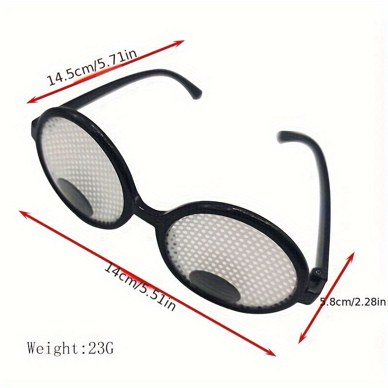Beazr Goggle Eye Glasses Costume Party Accessories for Halloween Pranks