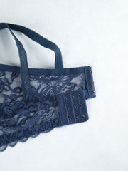 Lace Push Up Bra with Scallop Trim