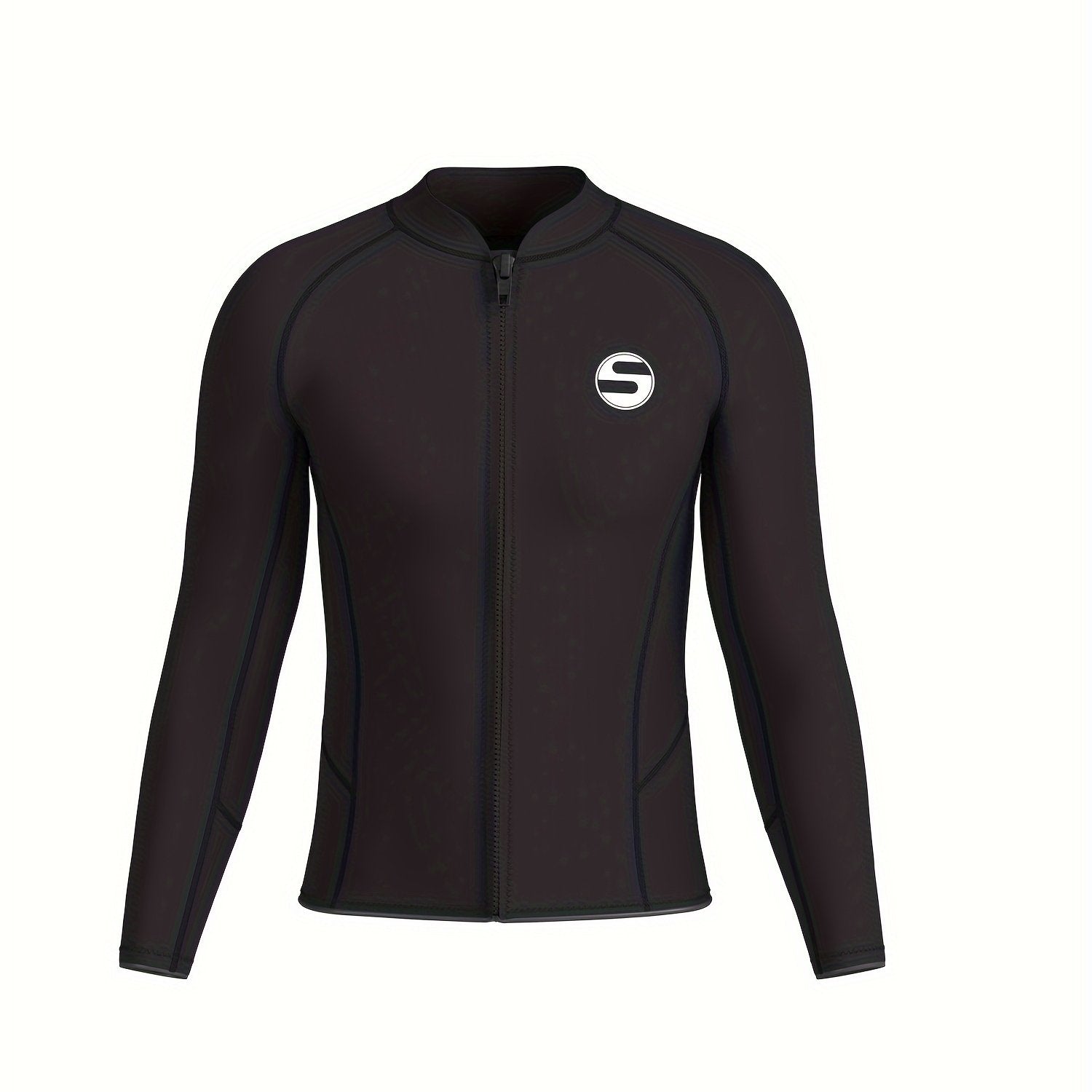 Men's 3mm Neoprene Wetsuit Top Cold Proof Jacket