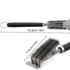 Stainless Steel Grill Brush Cleaning Tool