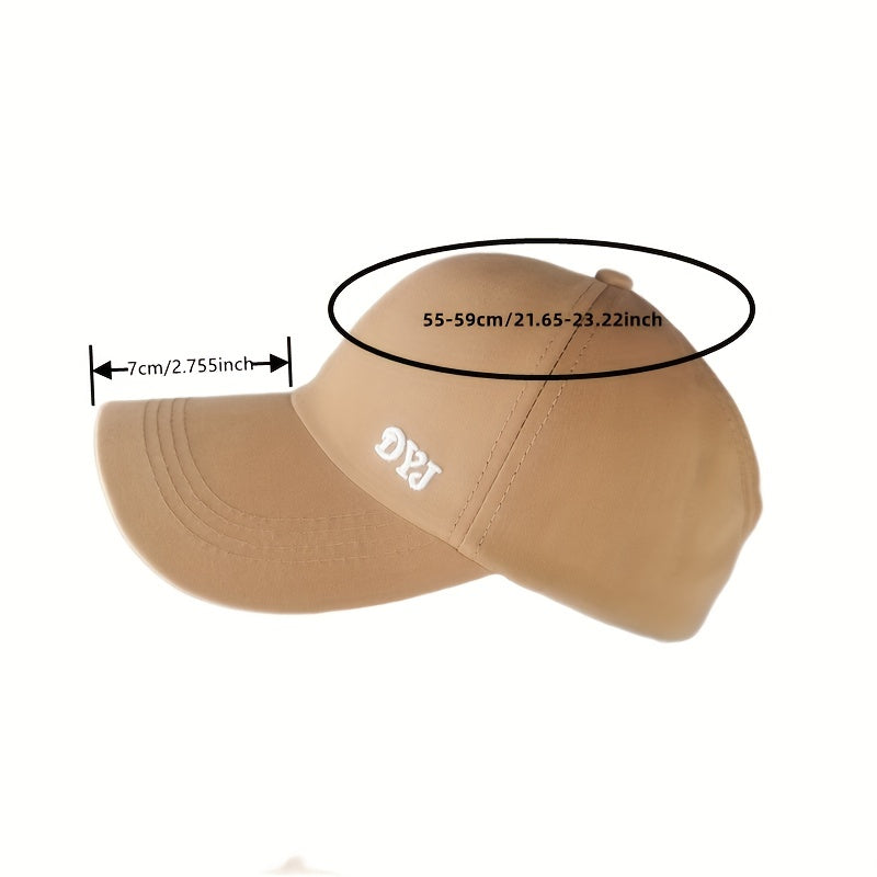 Backless Ponytail Baseball Cap Casual Dad Hats