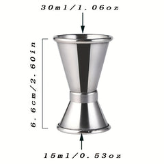 Stainless Steel Double Jigger for Summer Cocktails