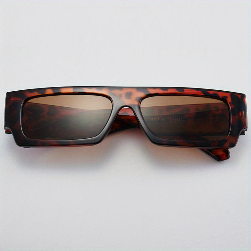 X Print Small Frame Sunglasses Euro-American Style