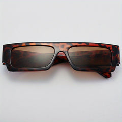 X Print Small Frame Sunglasses Euro-American Style