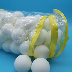 50-pack High Elasticity Table Tennis Balls in Convenient Packaging