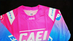 Fluorescent Mesh Long Sleeve Motorcycle T-Shirt