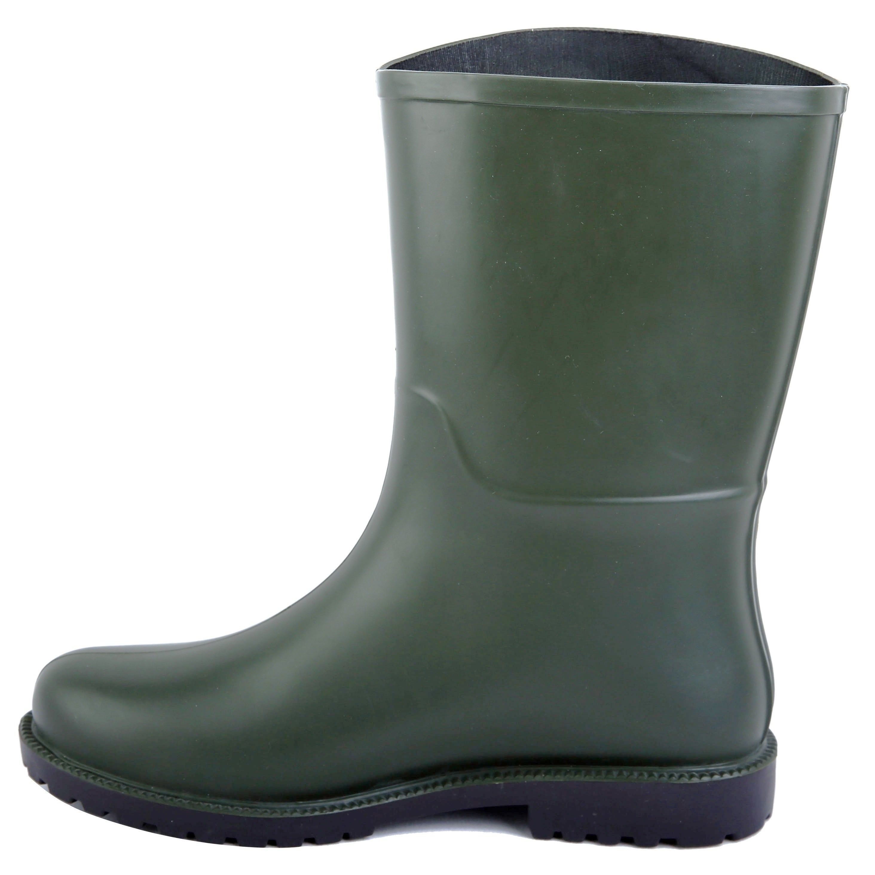 PVC Buckle Decor Non Slip Rain Boots Waterproof Lightweight Garden Beach Shoes