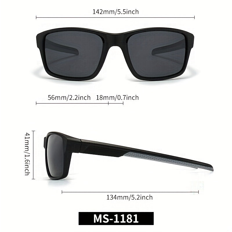 Men's Polarized Sunglasses UV Protection Sunglasses For Cycling Travel Fishing