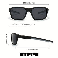 Men's Polarized Sunglasses UV Protection Sunglasses For Cycling Travel Fishing