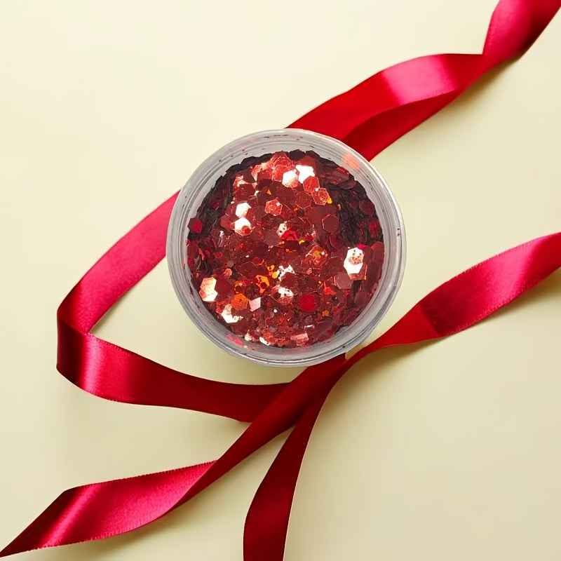 5 Grams Chameleon Glitter Powder & Holographic Chunky Glitter