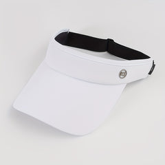 Solid Visor Hat Casual Sunshade Sports Golf Baseball Cap Unisex Lightweig...