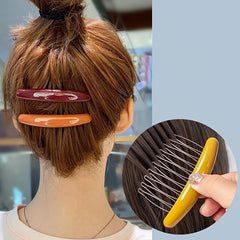 5pcs Solid Hair Side Combs Styling Hair Comb Teeth Hair Combs Hold Hair Clips