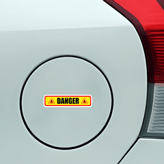 Anti-collision Reminder Stickers for Industrial Warehouse, Set of 3 Sheets