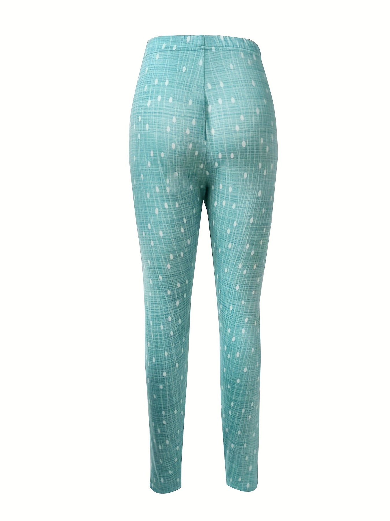 Versatile Allover Print Slim Leggings