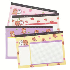 Weekly Planner To Do List Notepad with Calendar Scheduler