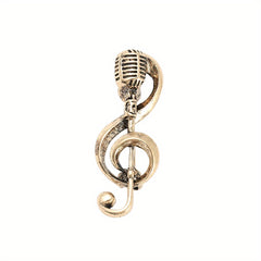 Music Note Brooch For Him