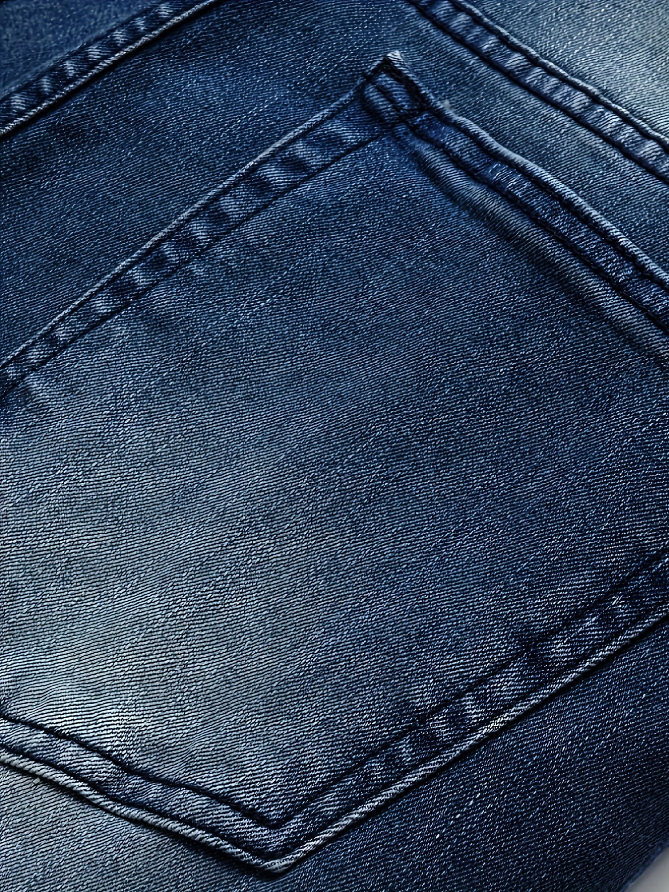 Men's Ripped Stretch Denim Pants