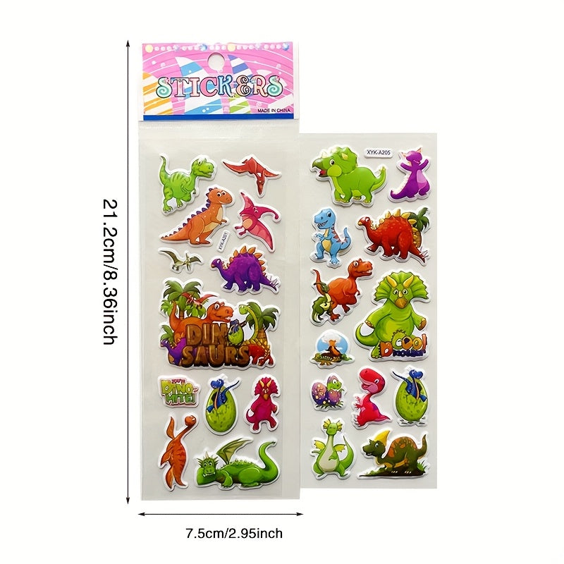 Dinosaur Self-adhesive Stickers - Tyrannosaurus Rex Pattern Decals