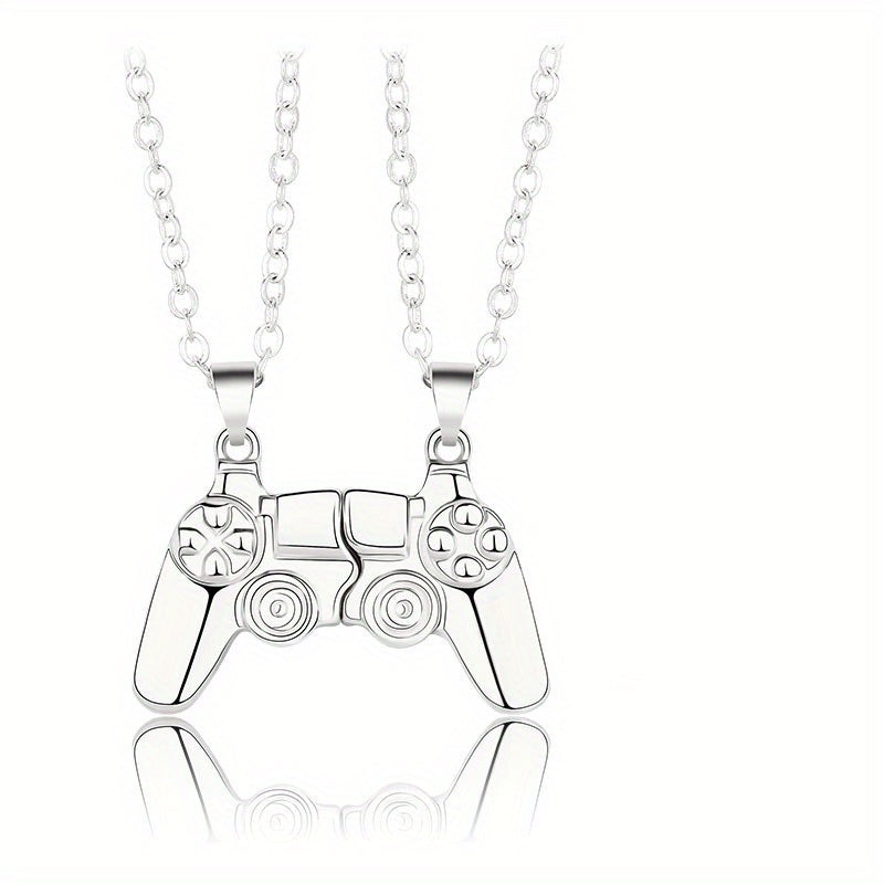 Boys Magnetic BFF Friendship Game Controller Necklaces Kids Accessories