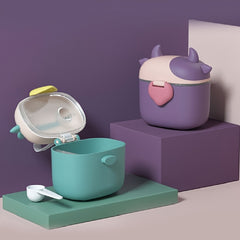 Baby Food Box Sealed Storage Portable Formula Dispenser