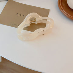 Irregular Cloud Acetate Acrylic Hair Claw Clip Strong Grip Hair Jaw Clip