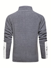 Retro Sherpa Jacket Zip Up Spring Fall Outdoor