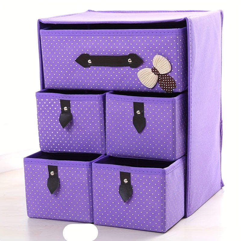 1pc Stackable Storage Box Organizer Drawer Room Decor Home Decor