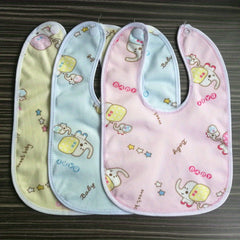 10pcs Baby Cotton Gauze Bibs Infant Boys Girls Burp Cloths