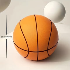 Striped Orange Mute Ball for Drum Kit