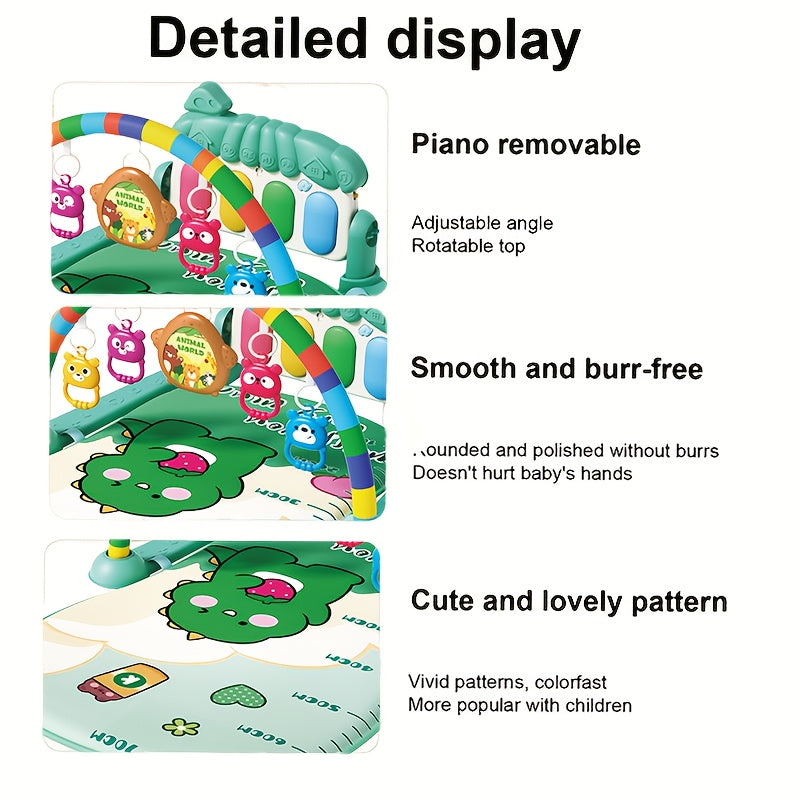 Portable Baby Play Mat with Music And Lights - Interactive Learning Toy