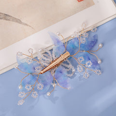 Vintage Golden Floral Hair Clip Bridal Accessories