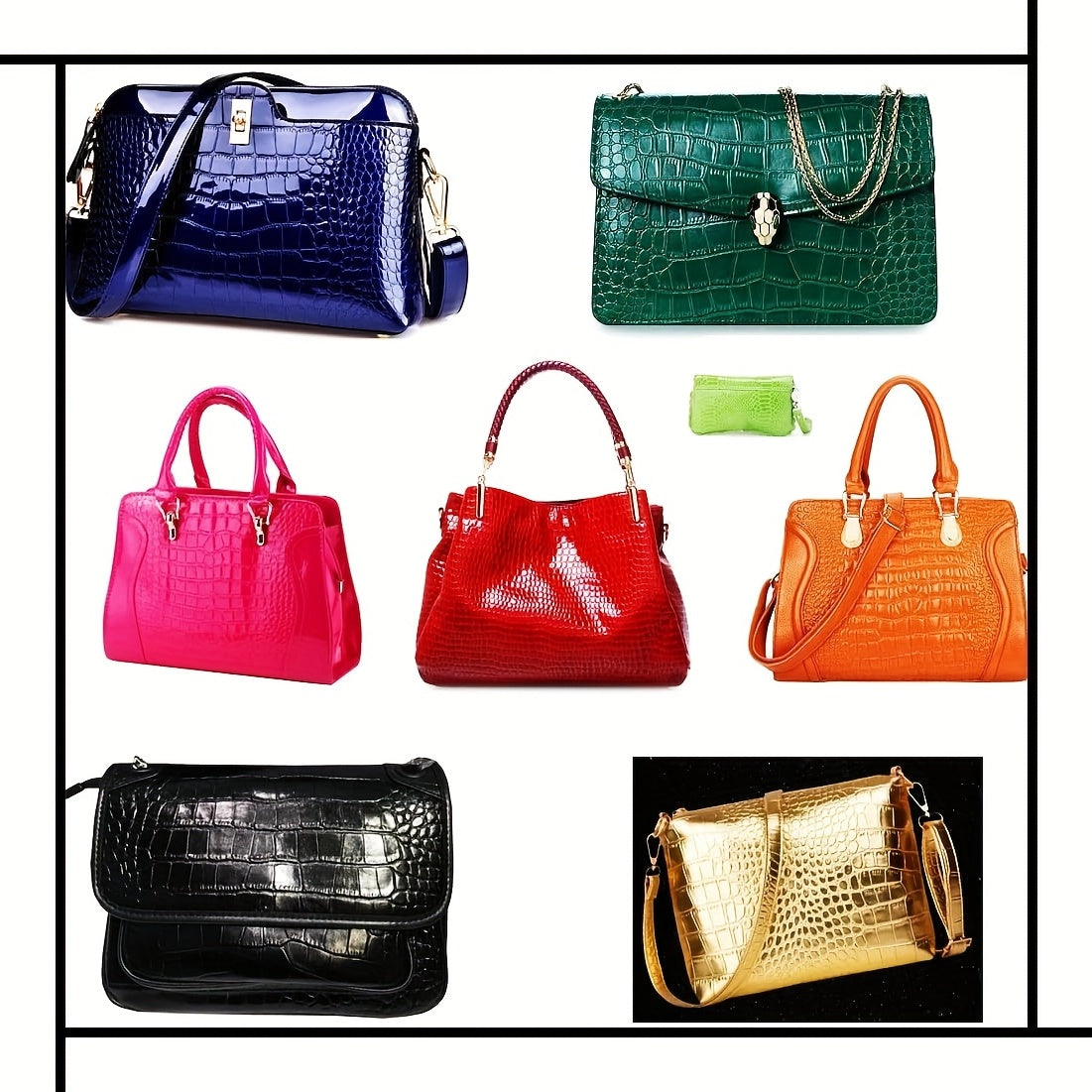 1pc PU Leather Fabric Crocodile Pattern Road Leather Fabric 0.91 Meter