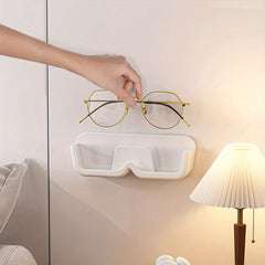 Wall Mounted Glasses Storage Rack No Punching Wall Display Sunglasses Storage