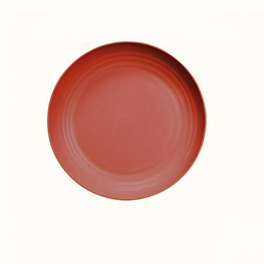 8pcs 22 86 Cm Plastic Dinner Plates Set Pasta Bowls Ramen Drop Resistant