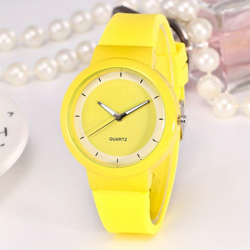 Silicone Waterproof Touch Screen Sports Watch