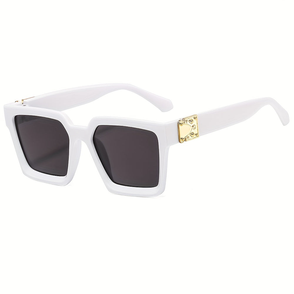 Gradient Square Sunglasses UV400 for Driving Beach Travel