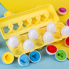 Educational Easter Egg Sorting Puzzle for Kids