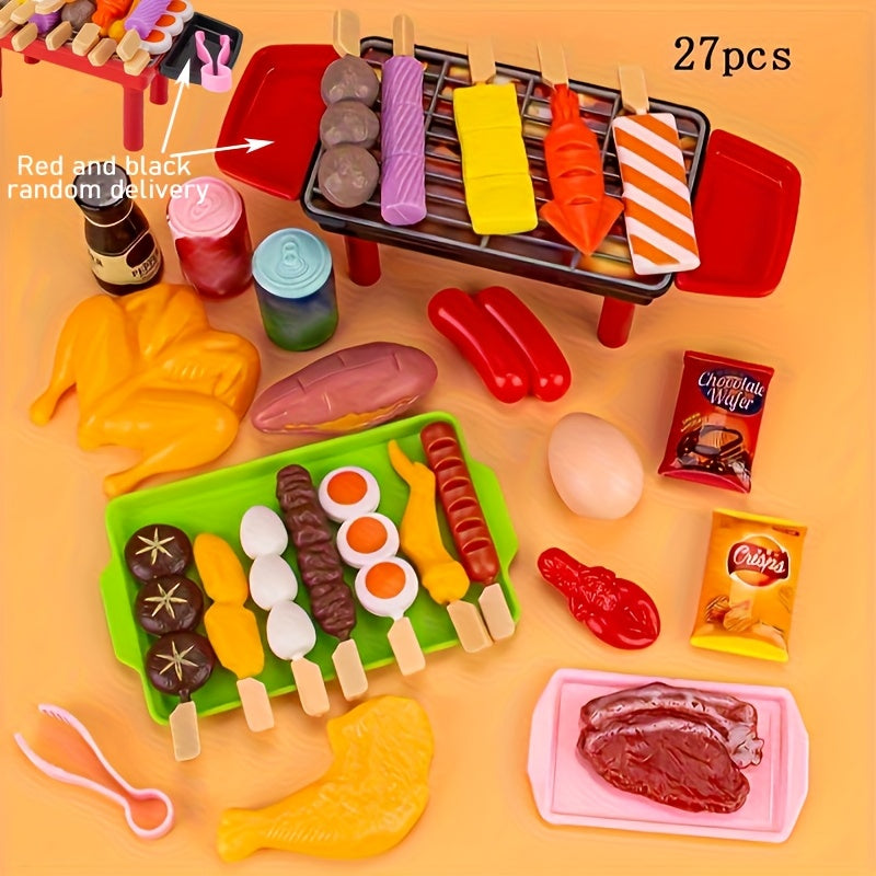 Simulation Skewer Family Set Mini Skewer Kitchenware Interactive Toys